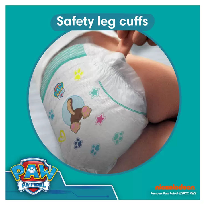 Pampers Paw Patrol Baby Dry Nappies Size 3, 32 x 234 Pack  Pallet Deal