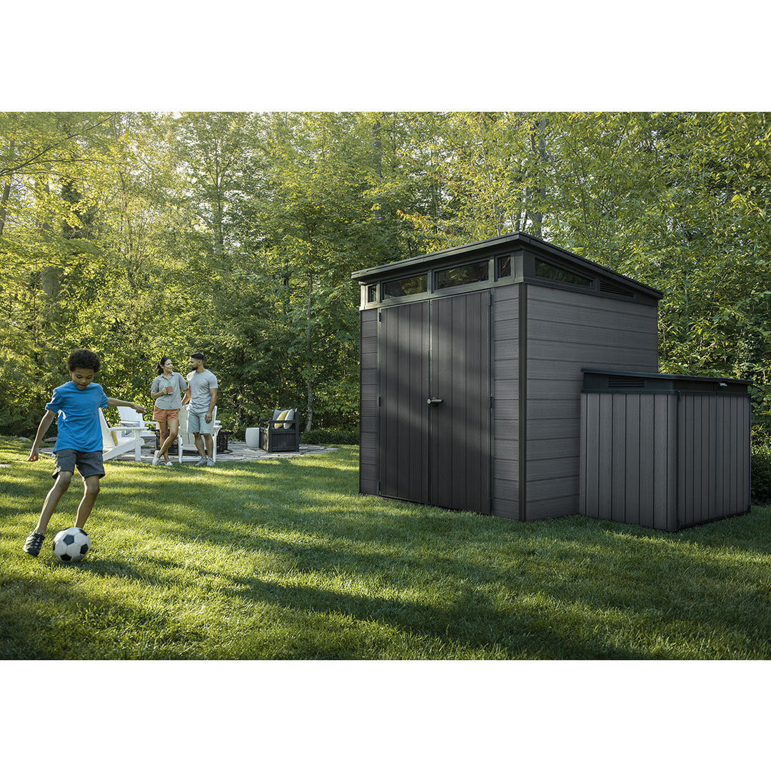 Keter Cortina 7ft 1" x 7ft 1" (2.16 x 2.16m) Storage Shed