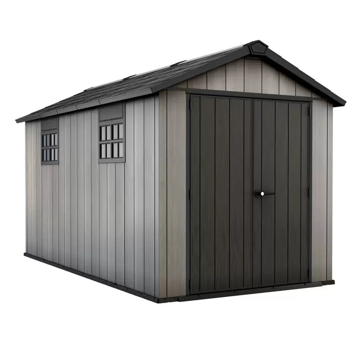 Keter Oakland 7ft 6" x 13ft 6" (2.3 x 4.1m) Storage Shed