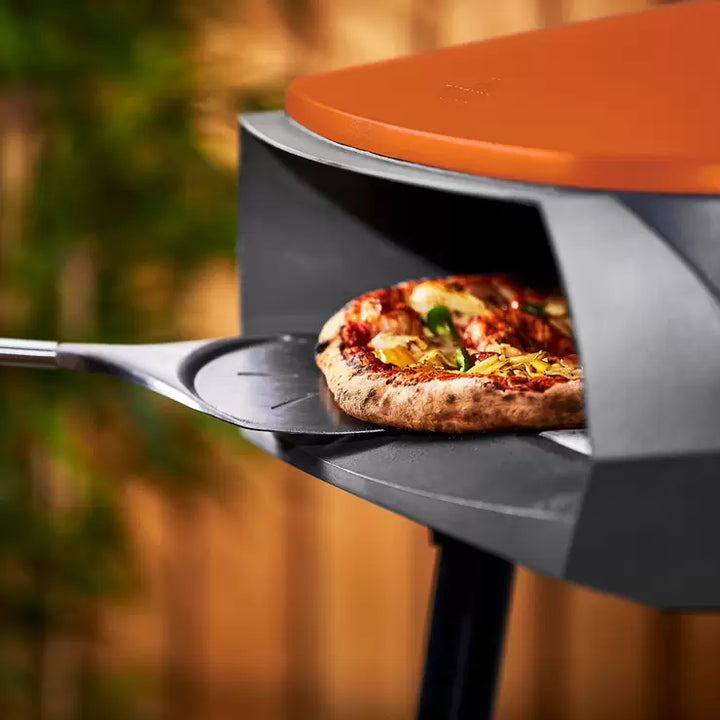 Witt Etna Rotante Gas Powered 16" Pizza Oven 5 Piece Bundle in Orange
