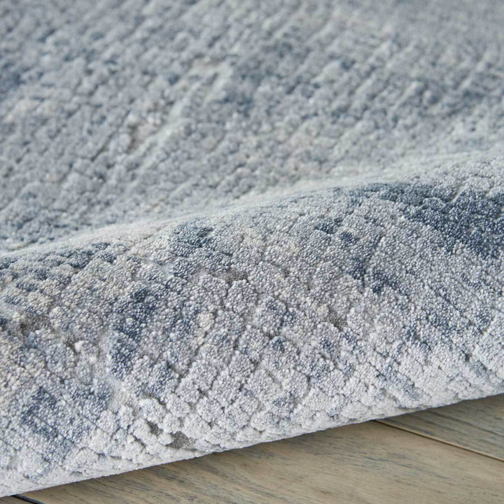 Rustic Textures Faded Blue Rug, 240 x 320 cm