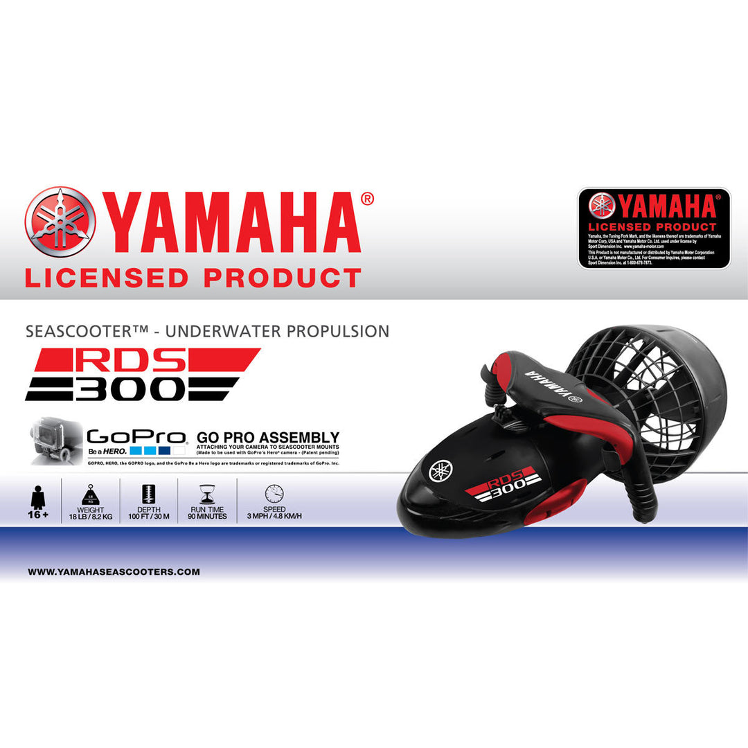 Yamaha® RDS300 Underwater Seascooter (16+ Years) Sea scooter