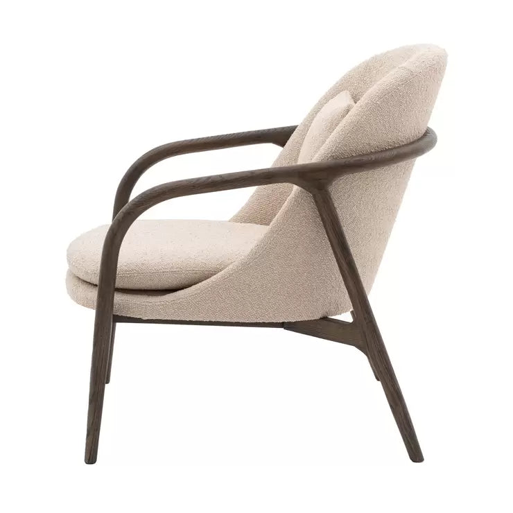 Gallery Allegra Taupe Fabric Armchair