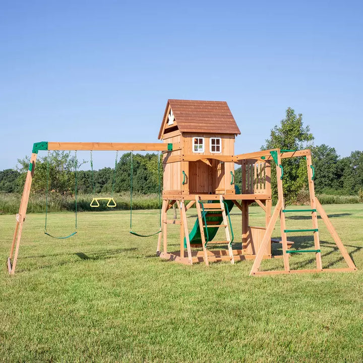 Backyard Discovery Montpellier Swing Set & Playcentre