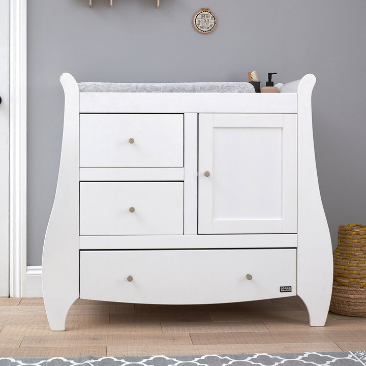 Tutti Bambini Katie Chest Changing Unit in White