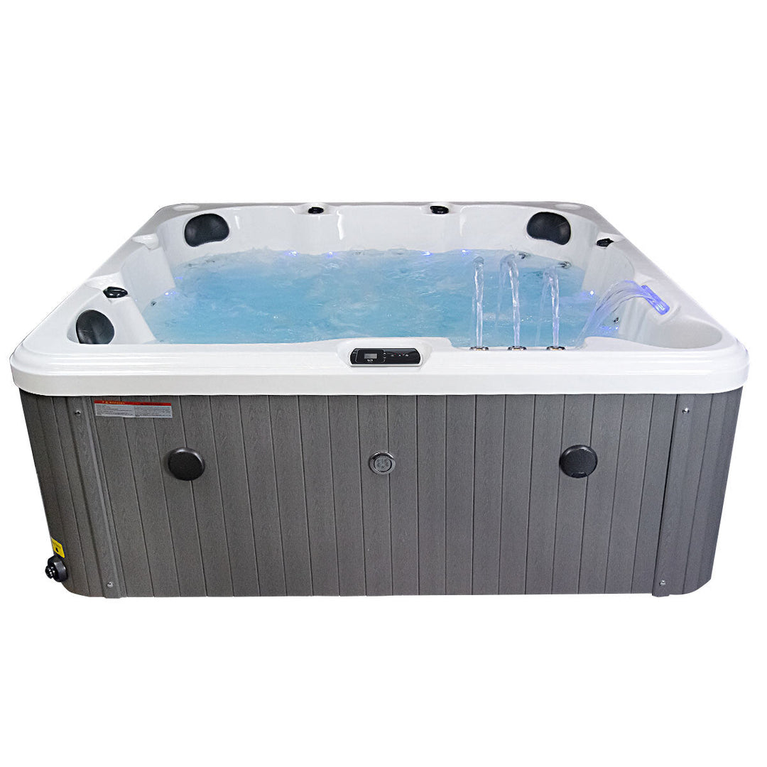 Blue Whale Spa Olive Bay 54-Jet 6 Person Hot Tub - Delivered and Installed