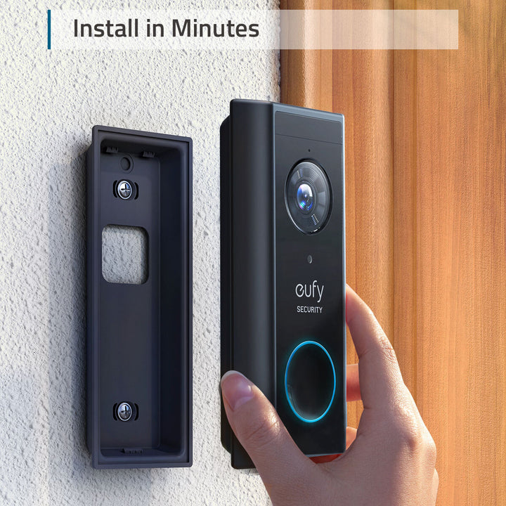 Eufy 2K Battery Powered Video Doorbell with Homebase and EufyCam 2 Pro Wireless