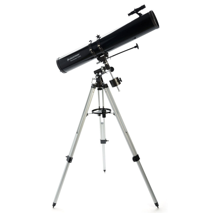 Celestron Powerseeker 114EQ Telescope with Motor Drive, Phone Adapter and Moon F