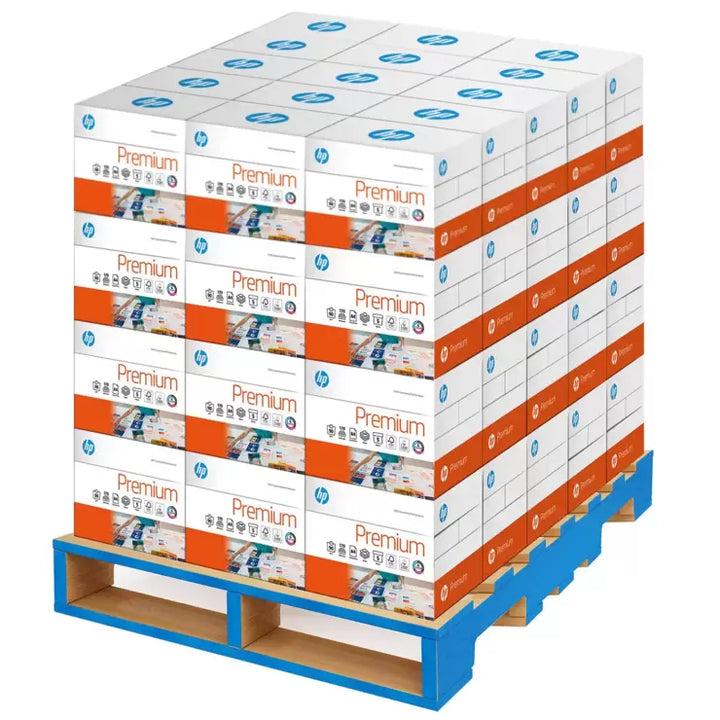HP Premium Paper  A4 90gsm White Pallet of Paper - 150,000 Sheets  Pallet Deal