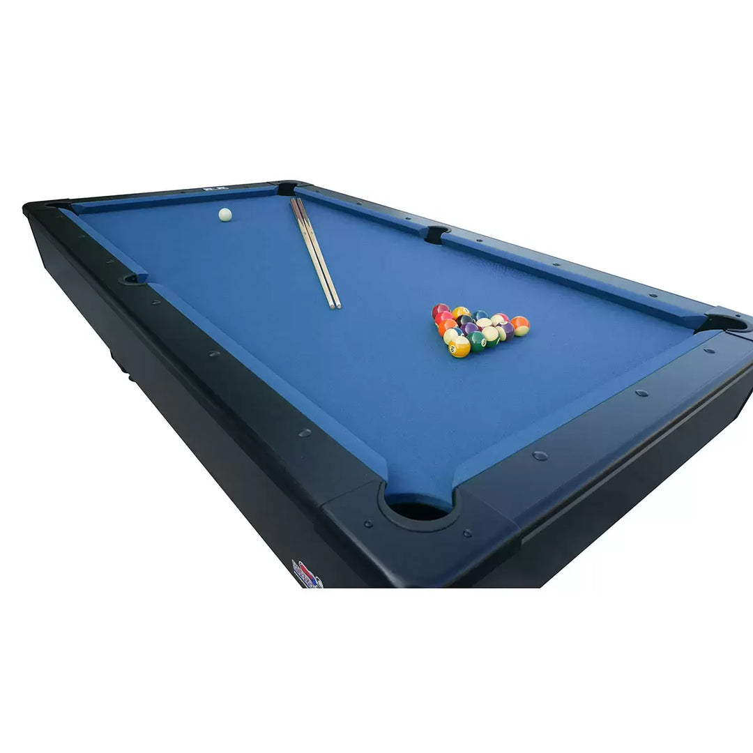 Installed Roberto Sport 6ft First Slate Pool Table Multi-layered plywood covered with laminate  - 19mm pure Italian slate playing surface