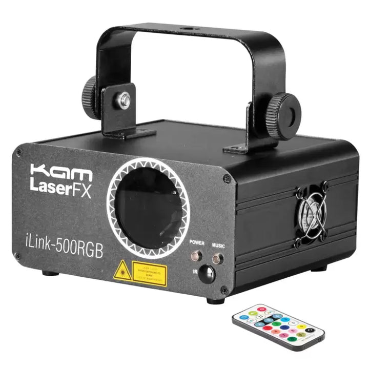 KAM KML301 500RGB Multi-Colour Laser Lights, 300mW