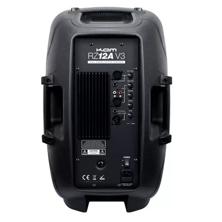 KAM RZ12ABT 12" Bluetooth Speaker, 1000W