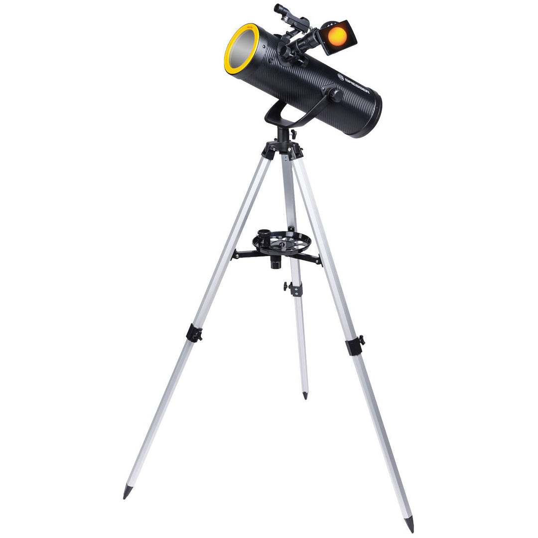 Bresser Solarix 500mm Telescope with Tripod, Smartphone Adaptor and Solar Filter