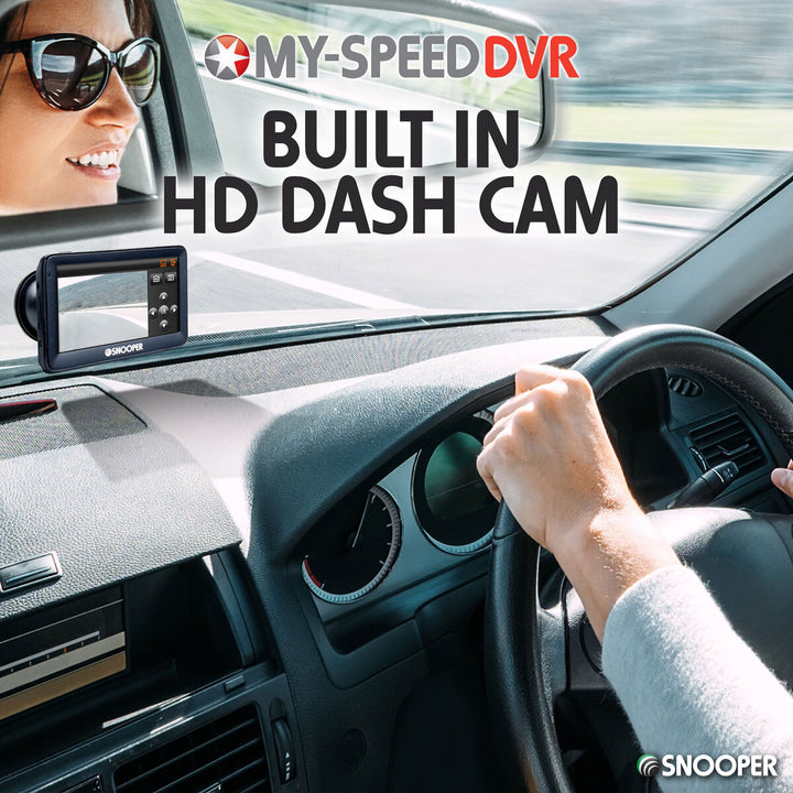 Snooper MySpeed XL DVR Gen3 1080p - Speed Awareness, Speed Camera Locator & Dash