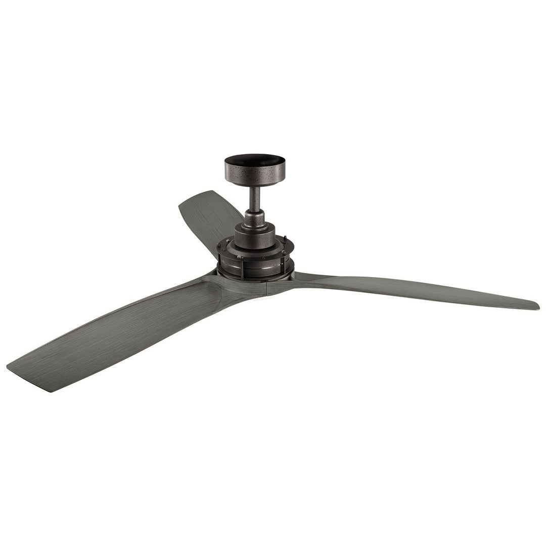 Kichler Ried 3 Blade (142cm) Indoor Ceiling Fan with AC Motor and Remote Control