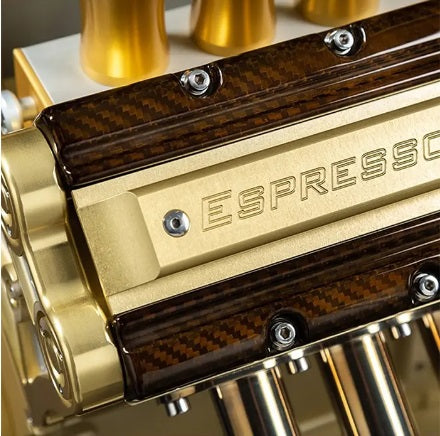 Super Veloce Espresso Veloce Royale Ground coffee, capsule type espresso maker with liquor dispenser