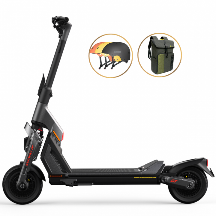 Segway Kick Scooter GT1E Range up to approx. 70km 11-Inch Tubeless pneumatic tyres